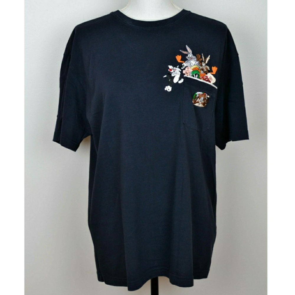 Vintage Looney Tunes Embroidered T-shirt